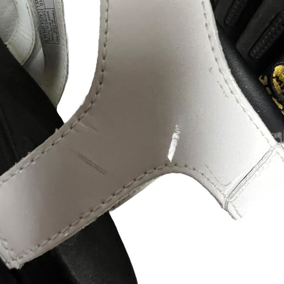 Dr.‎ Martens Blaire Platform Sandals White Patent Leather Women's 10 EU 42 Shoes - Picture 13 of 16